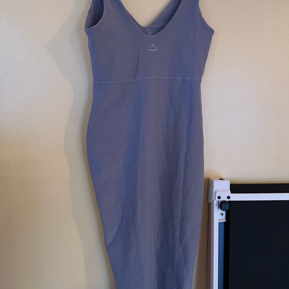 Beyond Yoga Women's Blue Midi Dress